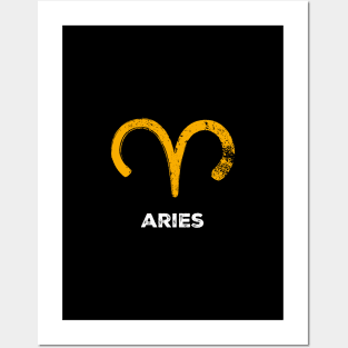 Aries Zodiac Sign Posters and Art